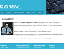 Tablet Screenshot of iqsistemas.com